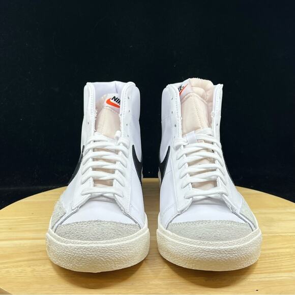 Nike Blazer Mid \'77 Vintage White Black Suede BQ6806-100 Retro Mens Size 13 main image 7